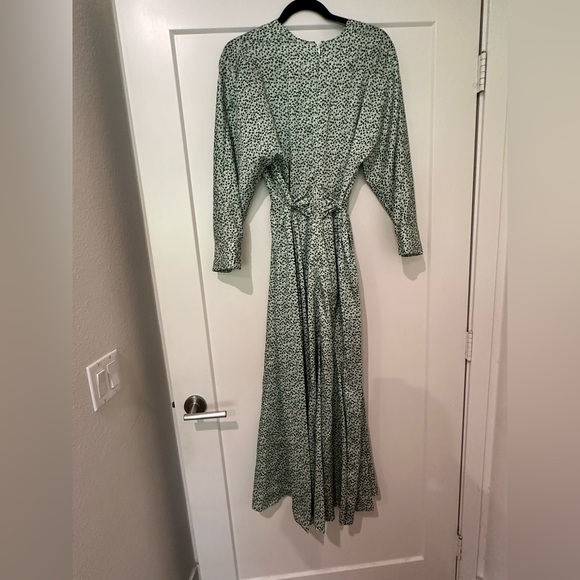 Significant Other Green Floral Maxi Dress - Picture 2 of 10